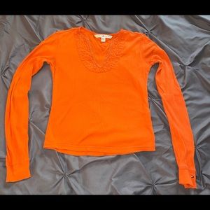 Tommy Hilfiger long sleeve V neck with bead work
